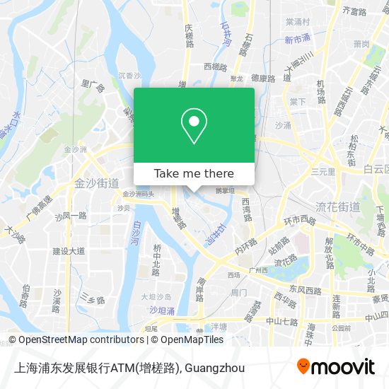 上海浦东发展银行ATM(增槎路) map