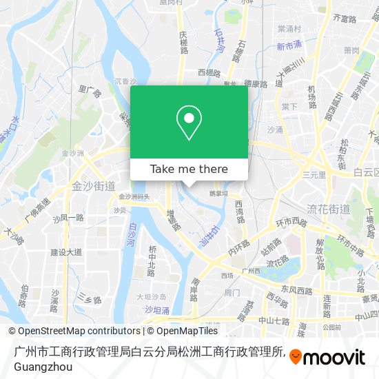 广州市工商行政管理局白云分局松洲工商行政管理所 map
