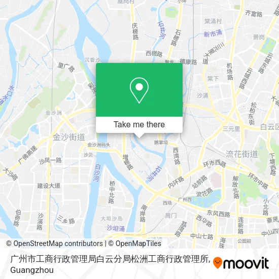 广州市工商行政管理局白云分局松洲工商行政管理所 map
