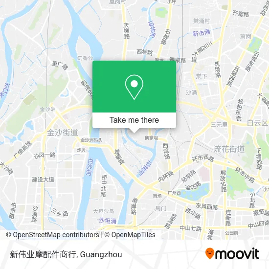 新伟业摩配件商行 map