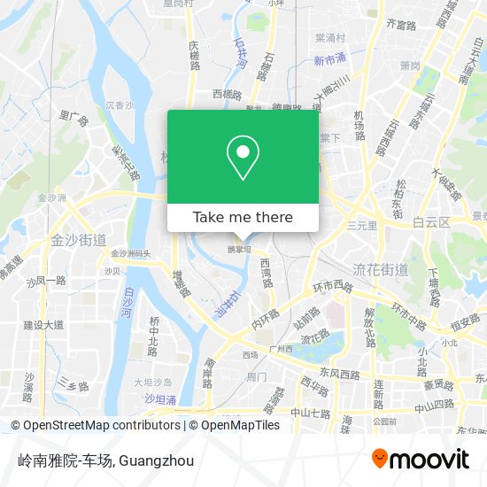 岭南雅院-车场 map