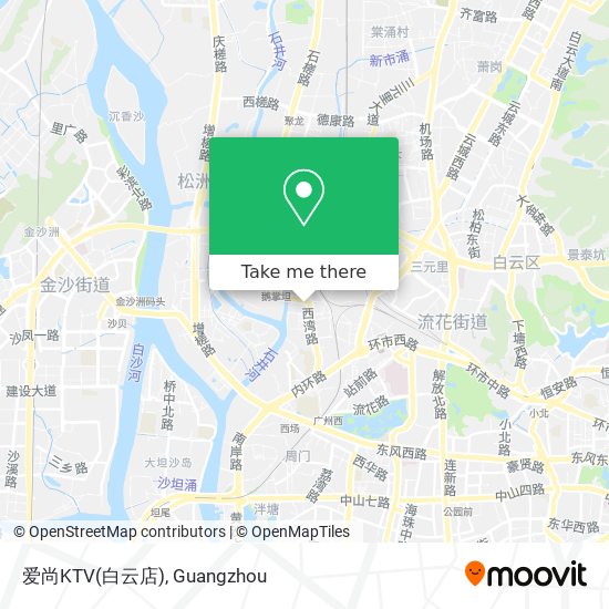 爱尚KTV(白云店) map