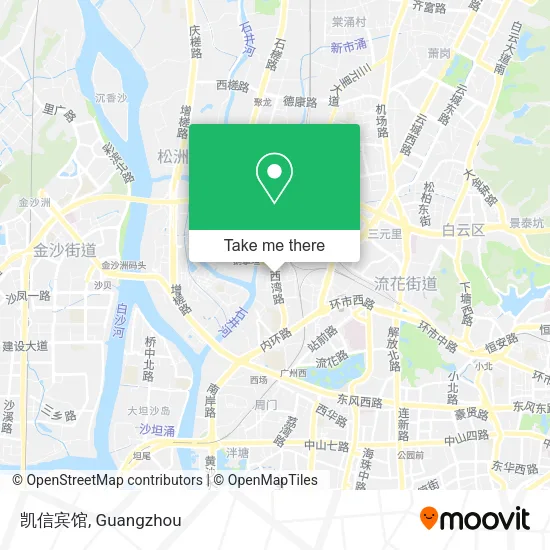凯信宾馆 map