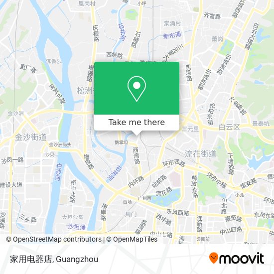 家用电器店 map