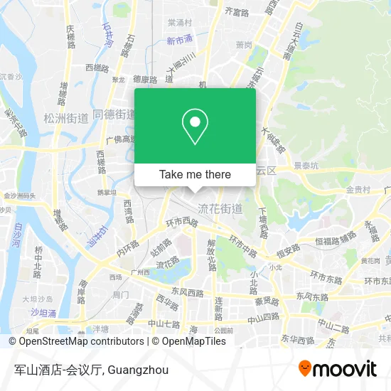 军山酒店-会议厅 map