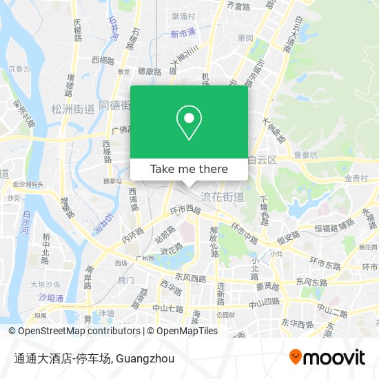 通通大酒店-停车场 map