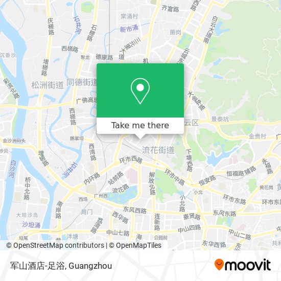军山酒店-足浴 map