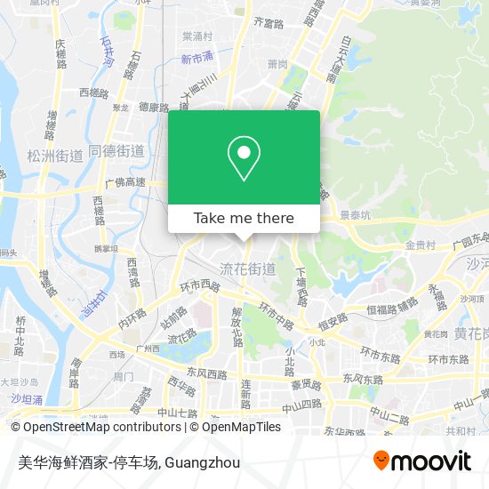 美华海鲜酒家-停车场 map