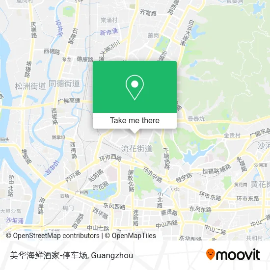 美华海鲜酒家-停车场 map