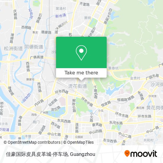 佳豪国际皮具皮革城-停车场 map