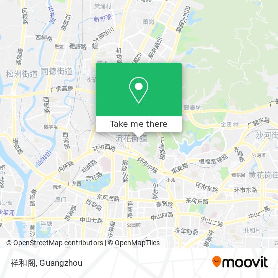 祥和阁 map