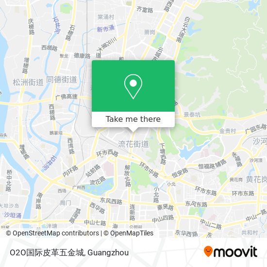 O2O国际皮革五金城 map