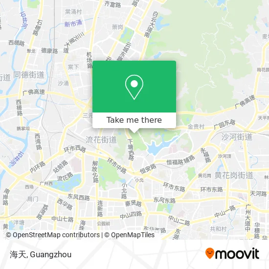 海天 map