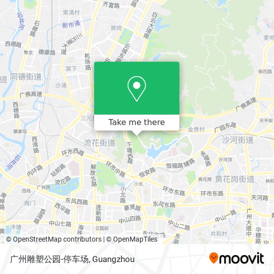 广州雕塑公园-停车场 map