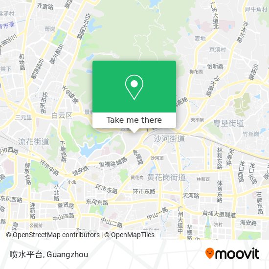 喷水平台 map
