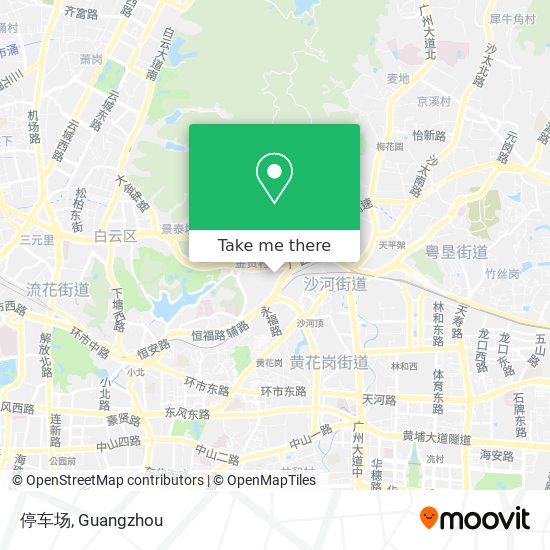 停车场 map