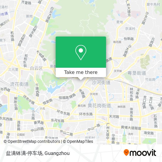 盆满钵满-停车场 map