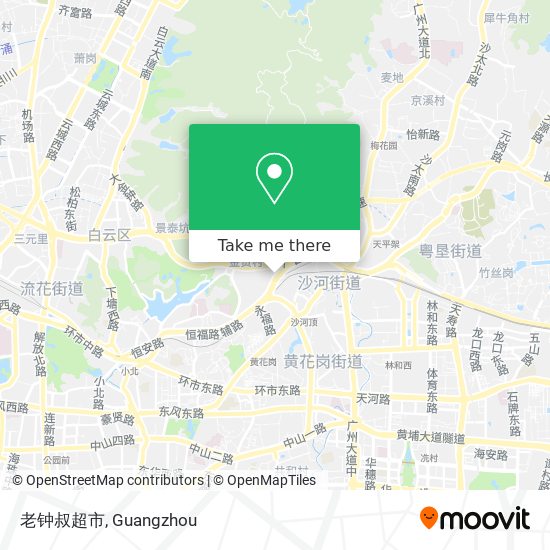 老钟叔超市 map
