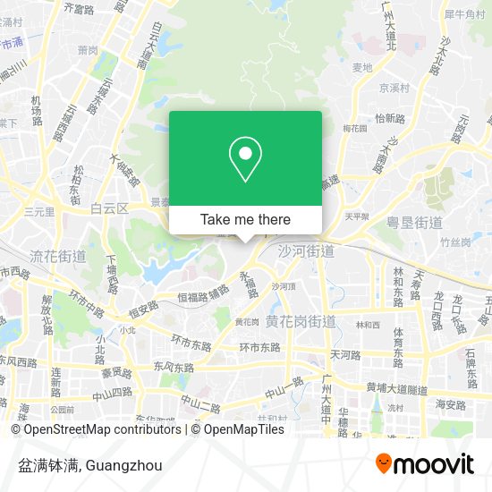 盆满钵满 map