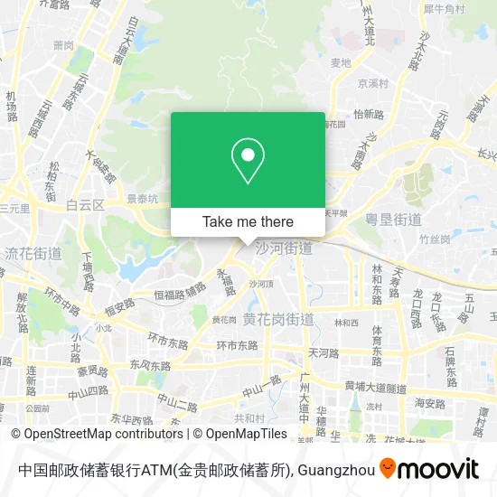 中国邮政储蓄银行ATM(金贵邮政储蓄所) map