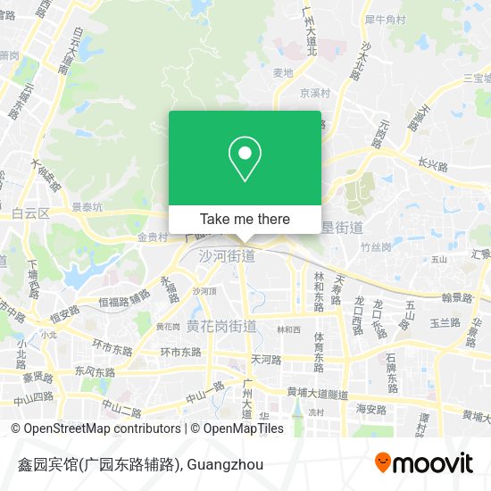 鑫园宾馆(广园东路辅路) map