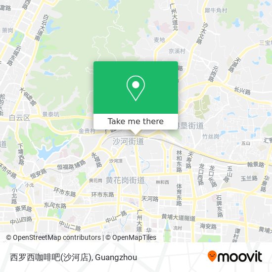 西罗西咖啡吧(沙河店) map