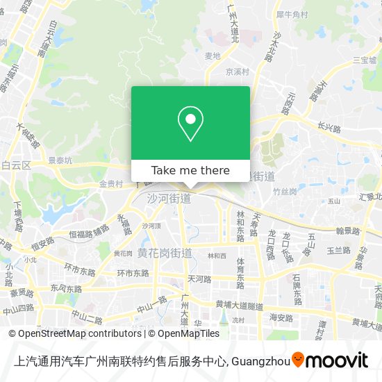 上汽通用汽车广州南联特约售后服务中心 map