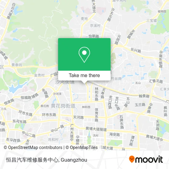 恒昌汽车维修服务中心 map