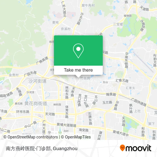 南方燕岭医院-门诊部 map
