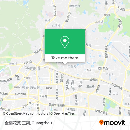 金燕花苑-三期 map
