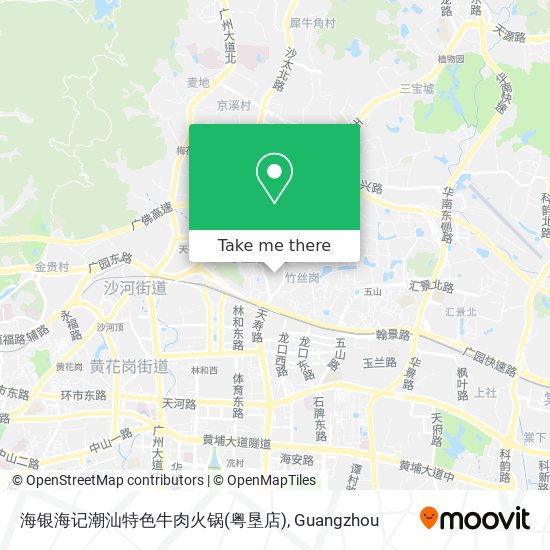 海银海记潮汕特色牛肉火锅(粤垦店) map