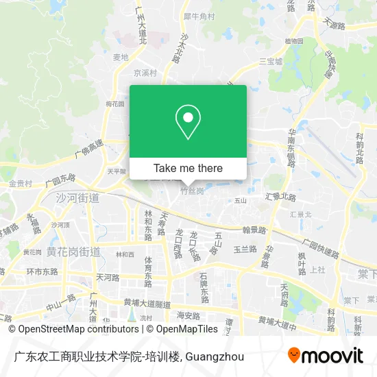 广东农工商职业技术学院-培训楼 map