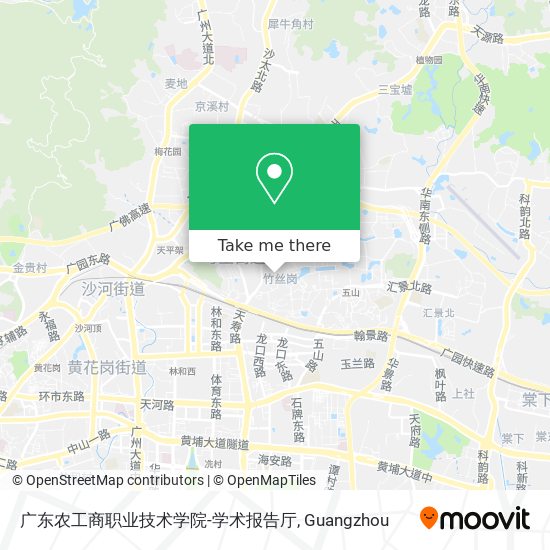 广东农工商职业技术学院-学术报告厅 map