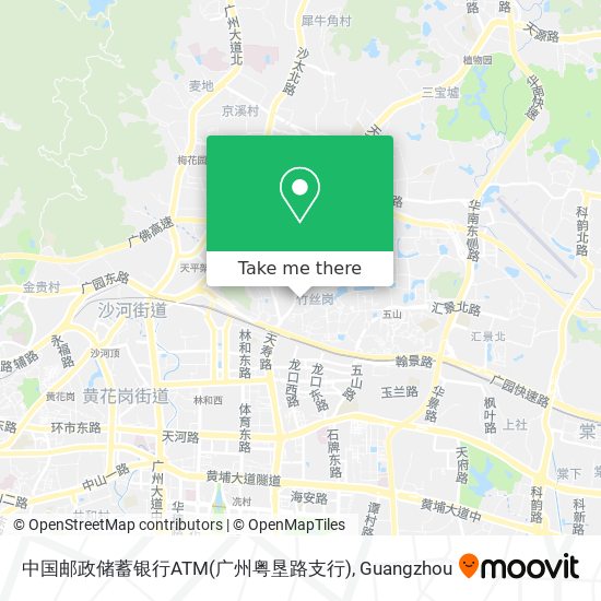 中国邮政储蓄银行ATM(广州粤垦路支行) map