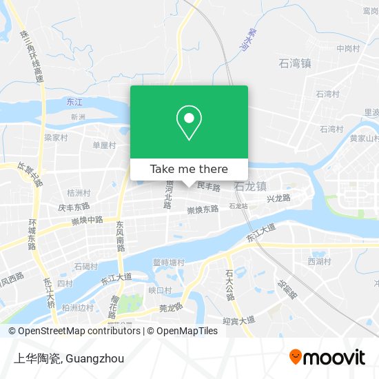 上华陶瓷 map