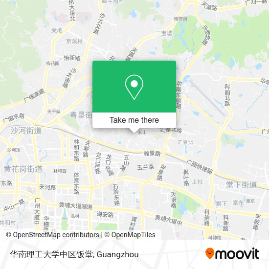 华南理工大学中区饭堂 map