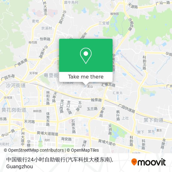 中国银行24小时自助银行(汽车科技大楼东南) map