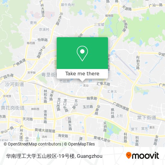 华南理工大学五山校区-19号楼 map