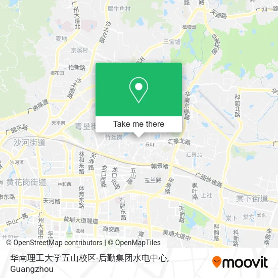 华南理工大学五山校区-后勤集团水电中心 map