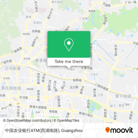 中国农业银行ATM(西湖南路) map