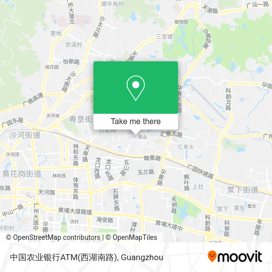中国农业银行ATM(西湖南路) map