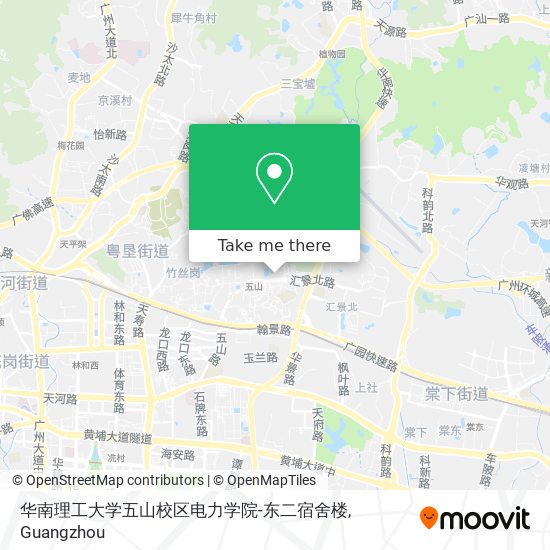 华南理工大学五山校区电力学院-东二宿舍楼 map