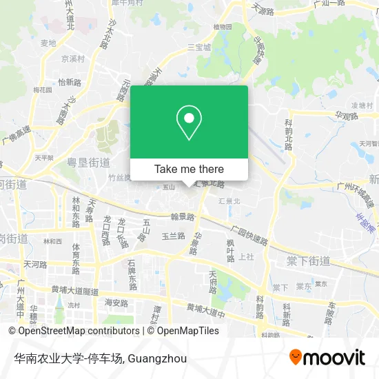 华南农业大学-停车场 map
