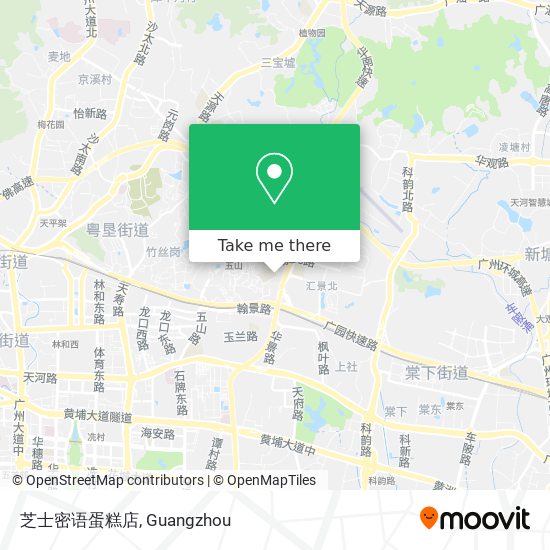 芝士密语蛋糕店 map