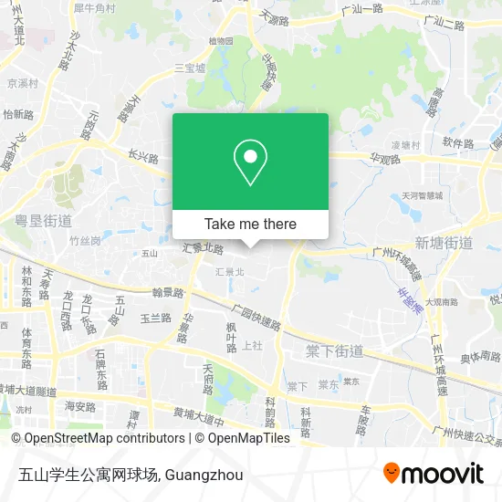 五山学生公寓网球场 map