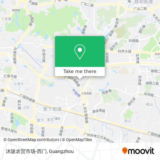 沐陂农贸市场-西门 map