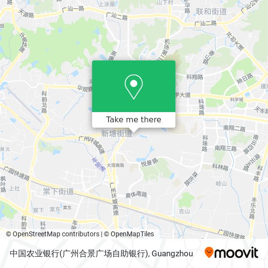 中国农业银行(广州合景广场自助银行) map