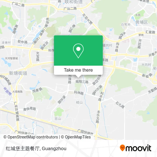 红城堡主题餐厅 map