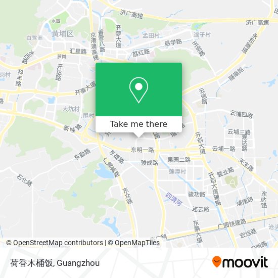 荷香木桶饭 map