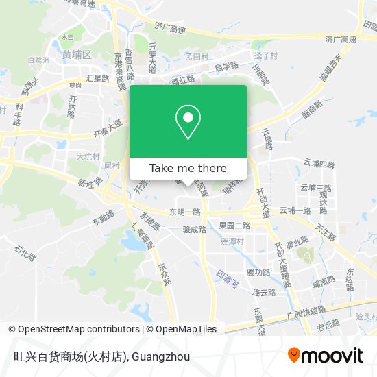 旺兴百货商场(火村店) map